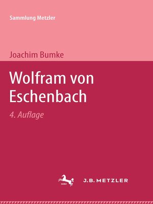 cover image of Wolfram von Eschenbach